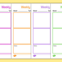 Weekly Lesson Planner Educational Resources Teacher Resource Us