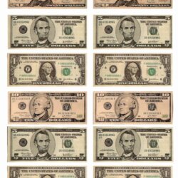 Splendid Fake Printable Money Unique Legal Free When Teaching Play Kids Template