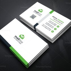 Great Simple Business Card Design Template Catalog Cards Company Fit
