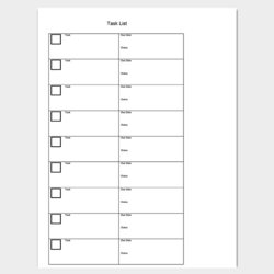 Capital To Do List Template For Word Excel