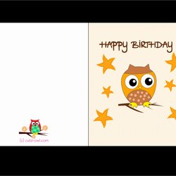 Eminent Greeting Card Template Printable Free Templates Fresh Birthday To Print Of