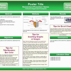 Worthy Scientific Poster Design Templates Free Template Academic Presentation Research Size Case Report