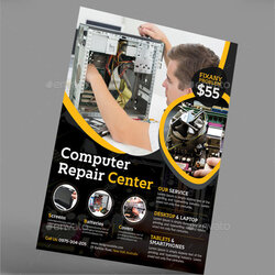 The Highest Standard Free Best Computer Repair Flyer Templates In Ms Word Template Colorful Colourful