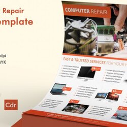 Maintenance Flyer Templates Org Master Of Documents Computer Repair Format Template