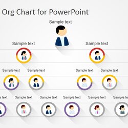 Free Level Org Chart Template For Templates Slide Slides Organizational Appealing Presentations Visually