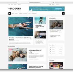 Sterling Best Free Responsive Blogger Templates Template Layouts Websites