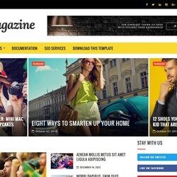 Great Best Free Responsive Blogger Templates Top Magazine Template