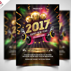 The Highest Standard Best Free Party Flyer Templates Designs New Year