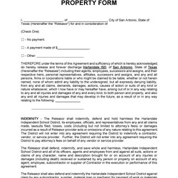 Great Free Release Of Liability Forms Waiver Form