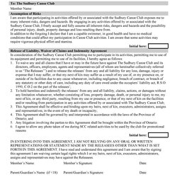 Cool Free Release Of Liability Forms Waiver Form