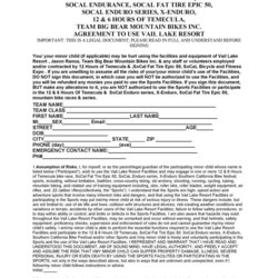 Admirable Free Release Of Liability Forms Waiver Form