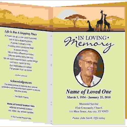 Free Funeral Invitation Template In