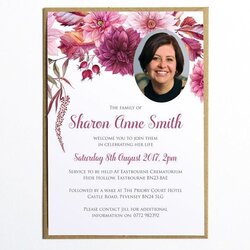 Sterling Funeral Invitation Template Free Pin By Robinson On Recipes