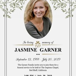 Supreme Funeral Invitation Format After Effects Pro Video Motion Flyer Invitations