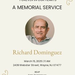 Capital Free Funeral Invitation Template Download In Word Google Docs Announcement