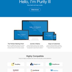 Superb Best Free Responsive Templates Template Purity Iii