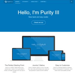 Peerless Best Free Responsive Templates Template Purity Iii Large