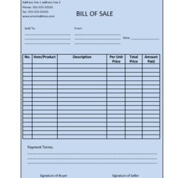 Legit Bill Of Sale Template Free Word Templates Sales Printable Link