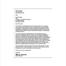 Sterling Email Cover Letter Examples Format Sample Business