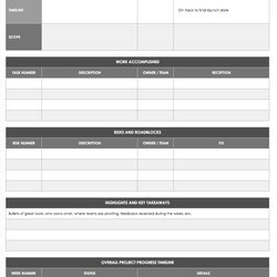 Superlative Weekly Status Report Templates Project Template