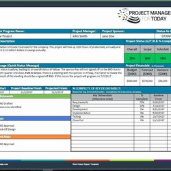 Cool Weekly Project Status Report Template Best Of Sample