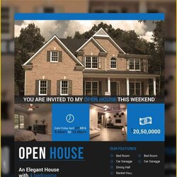 Free Open House Flyer Template Of Flyers Printable Word Tom June Posted Comments Choose Board