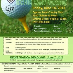 Fantastic Golf Tournament Flyer Template Word Luxury Sponsorship Outing Invitation Fundraiser Tidewater
