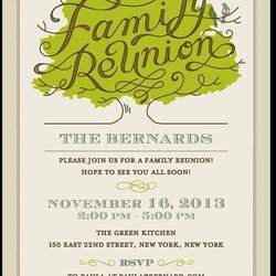 Superior Family Reunion Flyer Template
