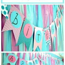 Great Birthday Banner Template Dedication