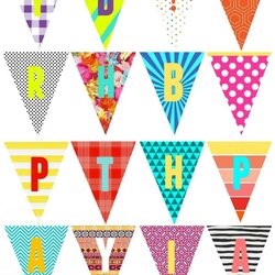 The Highest Standard Birthday Banner Girl And Glue Gun Para Os Printable Happy Template Party Banners