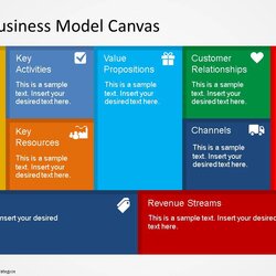 The Highest Quality Business Model Canvas Template Word Gob