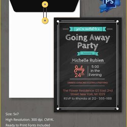 Wizard Free Printable Invitation Templates Going Away Party Of Farewell Template Format