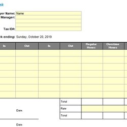 Excellent Free Employee Attendance Sheet Template Excel Tracker