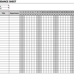 Brilliant Employee Attendance Tracker Template Free Printable Sheet Word Excel Monthly