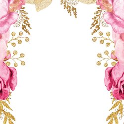 Legit Pink And Gold Template Free Printable Templates