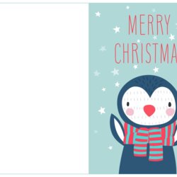 Best Printable Christmas Card Templates For Free At Template Category