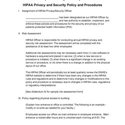 Information Security Policy Templates