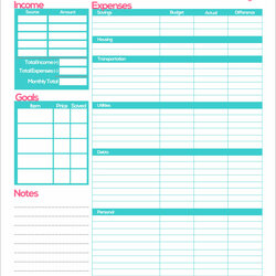 Swell Free Sample Monthly Budget Templates In Google Docs Sheets Template Printable Planner Worksheet Simple