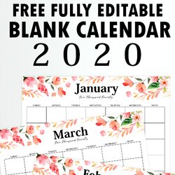 Free Fully Editable Calendar Template In Word Mapping Started Success Printable