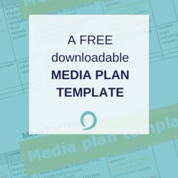 The Highest Standard Free Media Plan Template Planning Public Pr