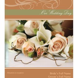 Fantastic Printable Wedding Program Examples Templates Template Lab