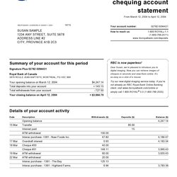 Fantastic Fake Bank Statement Template Free Printable Templates