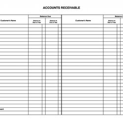 Spiffing Accounts Receivable Spreadsheet Excel Template Self Payable Ledger Sample Bookkeeping Employment