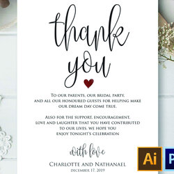 Wedding Thank You Note Printable Card Template Inside Wording Invites Cards Scaled