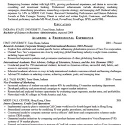 Legit College Student Resume Example Business And Marketing Sample Students Examples Format Resumes Good Job