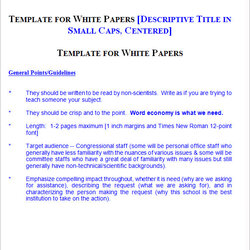 Supreme Free White Paper Templates In Ms Word Template Format Sample Business Details