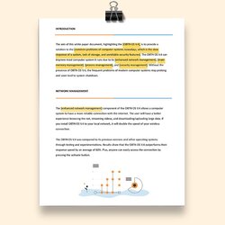 The Highest Quality Free Technical White Paper Template Download In Word Google Docs Printable