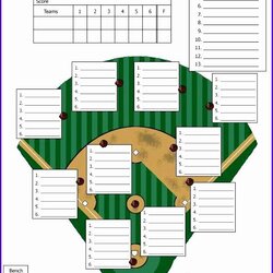 Exceptional Printable Baseball Lineup Cards Word Searches