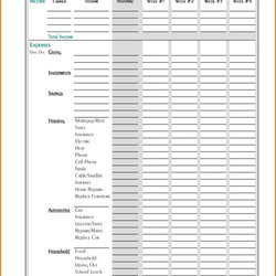 Great Monthly Bill Spreadsheet Template Free Within Bills Excel Budget Invoice