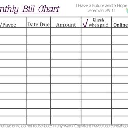 Wizard Printable Monthly Bill Chart Calendar Template Spreadsheet Bills Pay Excel Sheet Spreadsheets